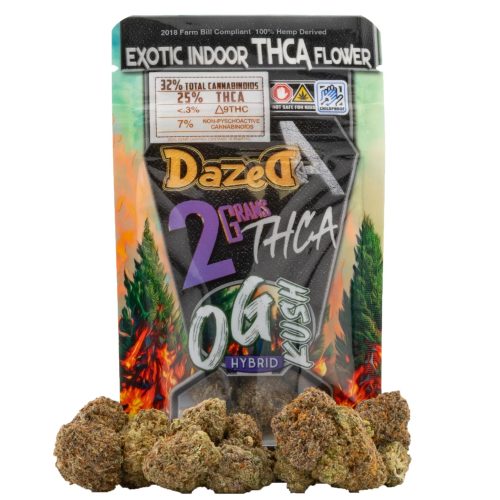 Dazed THC-A 2g Flowers 25ct Display - Premium  from H&S WHOLESALE - Just $206.50! Shop now at H&S WHOLESALE