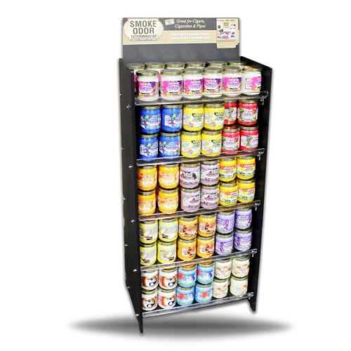 Smoke Odor candle & spray Display 5-Tier Floor XL Shelves 1ct - Premium  from H&S WHOLESALE - Just $250! Shop now at H&S WHOLESALE